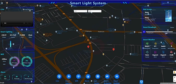 Gebosun smart pole 14 system